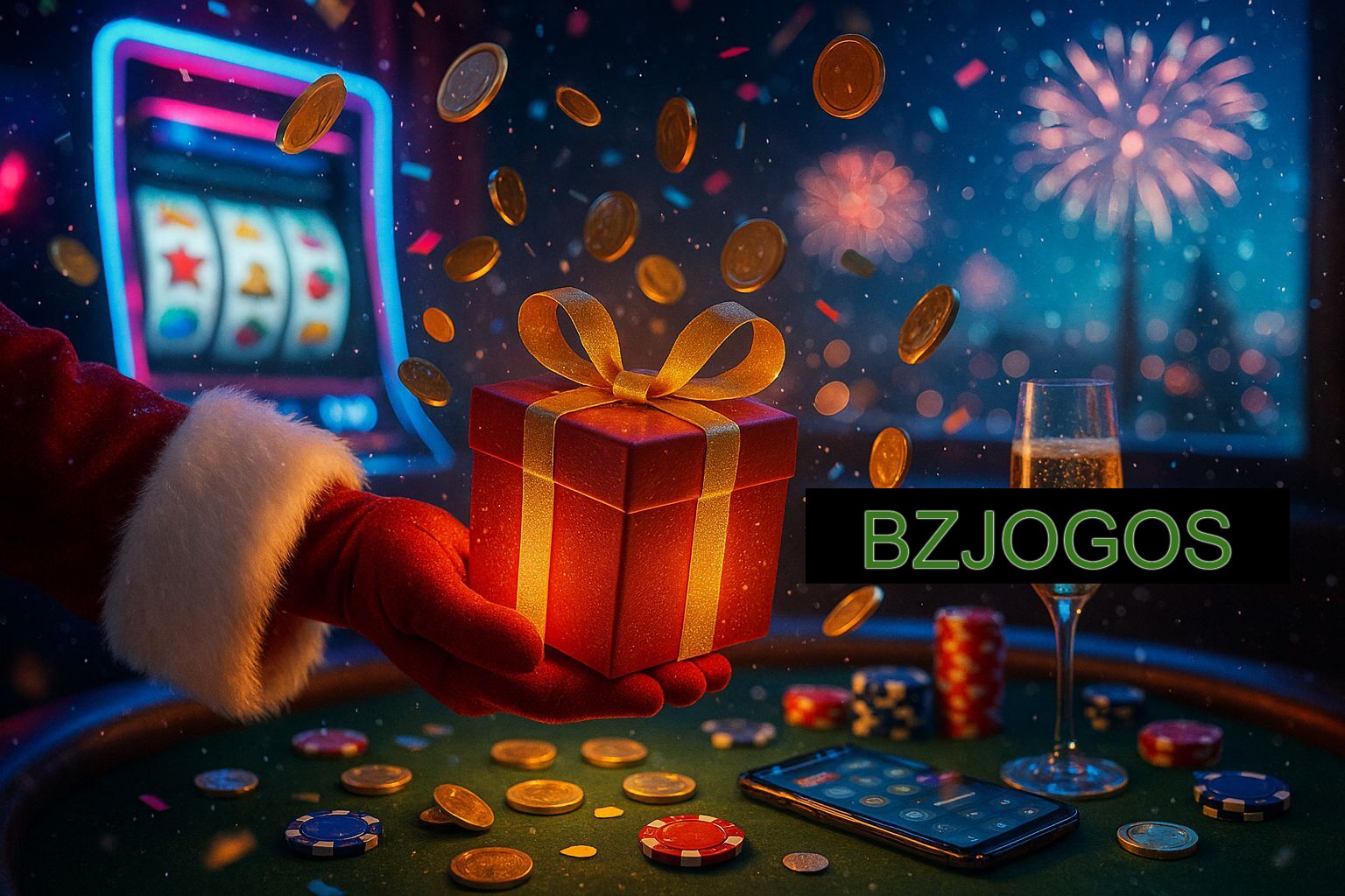 Promoções de Ano Novo no BZJOGOS